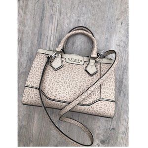 Guess Logo Womens Crossbody Shoulder Satchel Bag